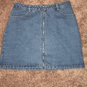 Denim skirt